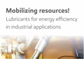 Mobilizing resources!  Lubricants for energy efficiency in industrial applications